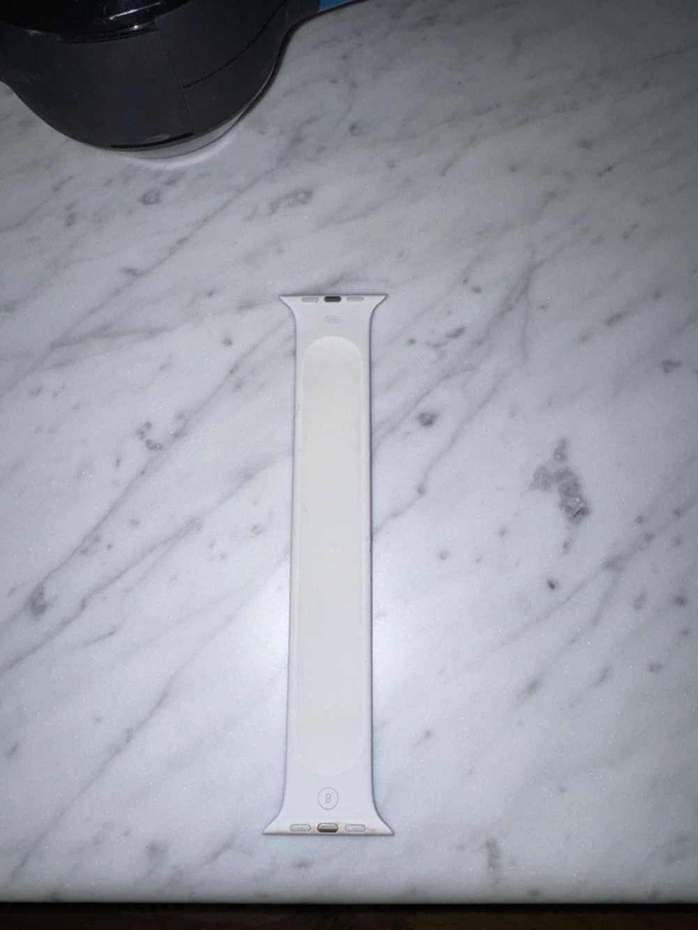 Apple White Silicone Sport Band Strap for Apple Watch